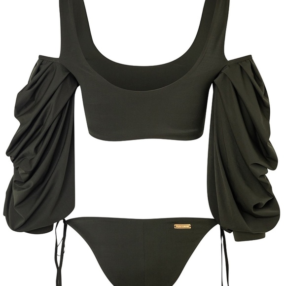 NWT - Bikini Set Dark Olive - Picture 5 of 5